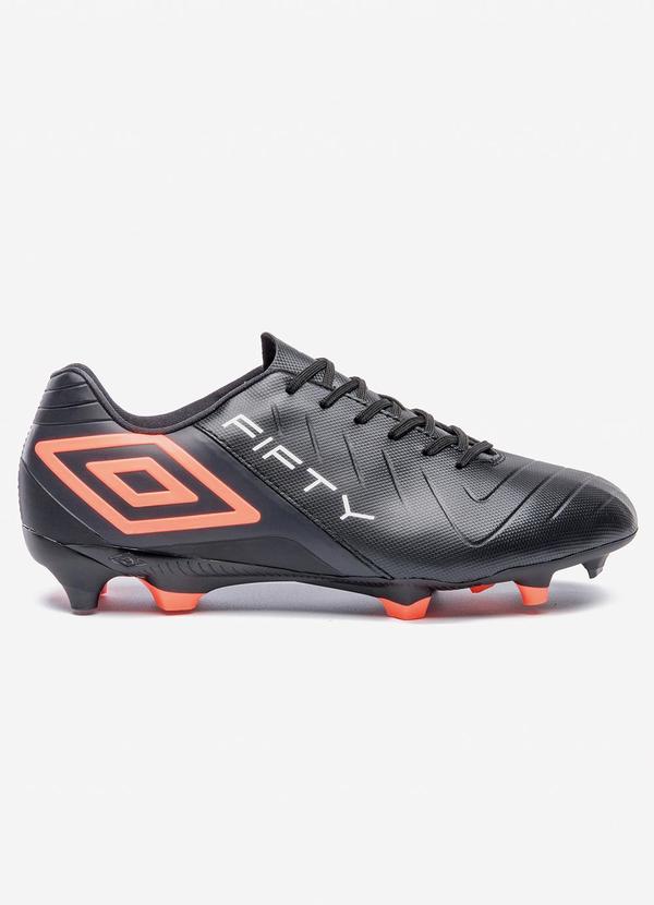 Vista 2 Chuteira Umbro Campo Fifty Vi Preta Umbro