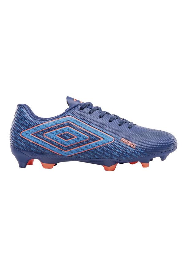 Vista 2 Chuteira Umbro Campo Football Azul Umbro