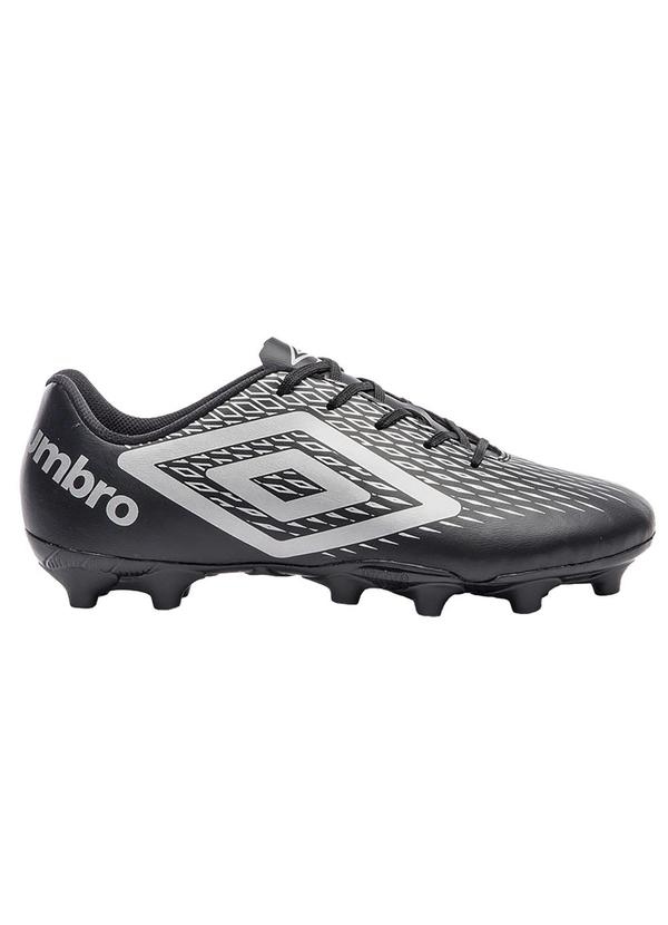 Vista 2 Chuteira Umbro Campo X-Diamond Preta Umbro