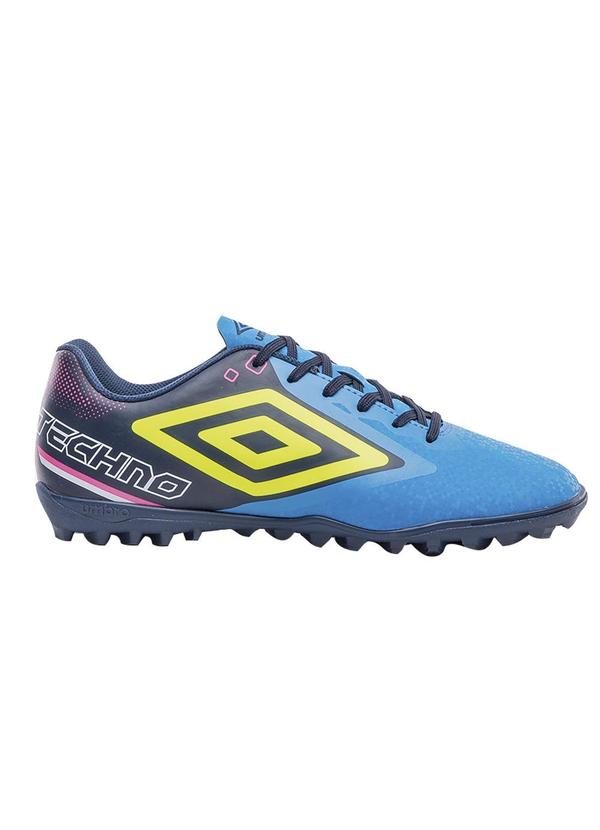 Vista 2 Chuteira Umbro Society Techno Ii Azul Umbro