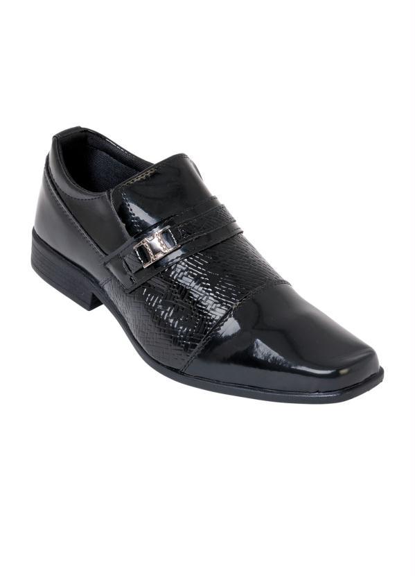 Sapato Preto com Verniz