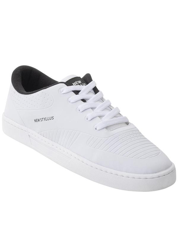 Vista 2 Tênis Casual Branco em Sintético Perfecta Perfecta