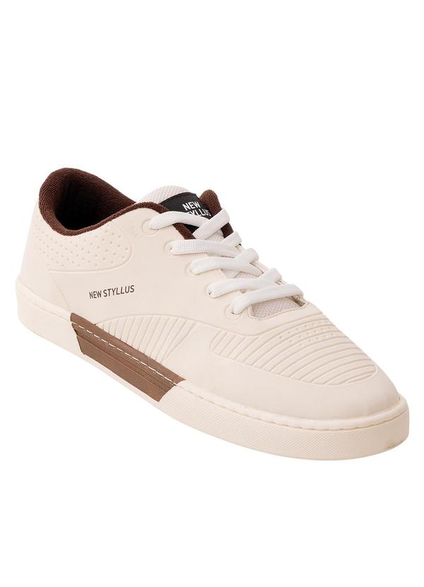 Vista 2 Tênis Casual Off White em Sintético Perfecta Perfecta