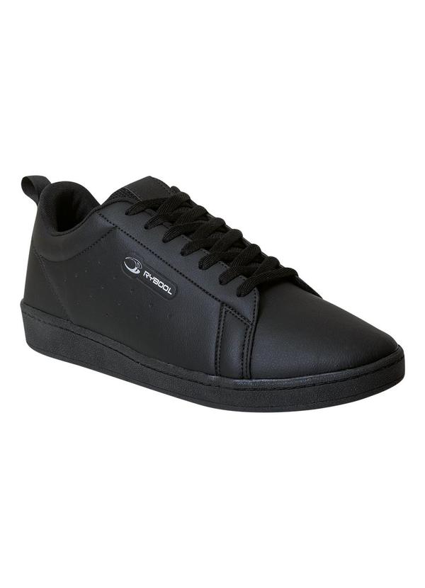 Tênis Casual Preto em Sintético
