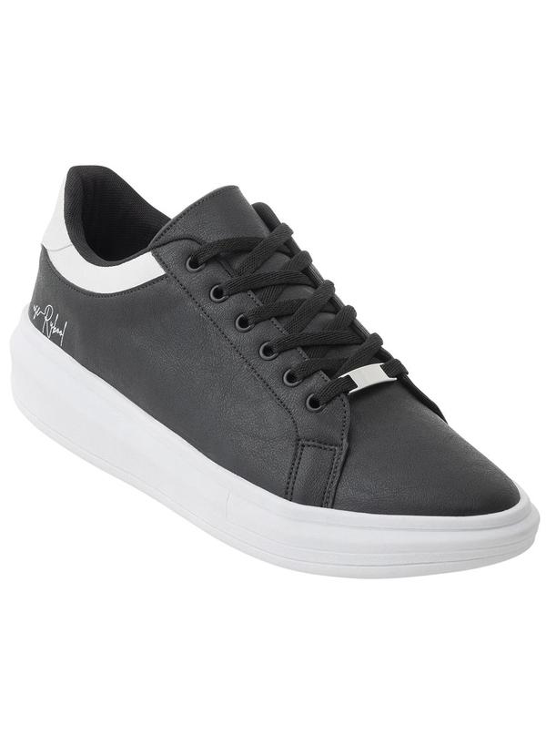 Vista 2 Tênis Casual Preto em Sintético Perfecta Perfecta
