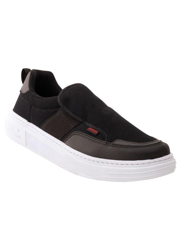 Vista 2 Tênis Casual Preto em Tecido e Sintético Perfecta Perfecta