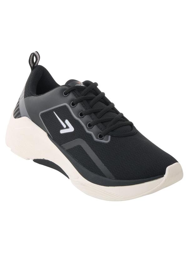 Tênis Esporte Preto em Tecido