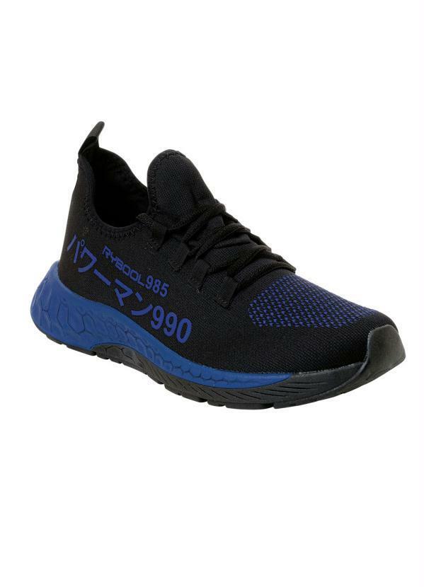Tênis Esporte Azul em Tecido