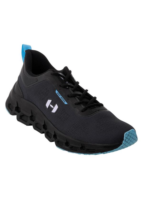 Vista 2 Tênis Esporte Azul em Tecido Perfecta Perfecta