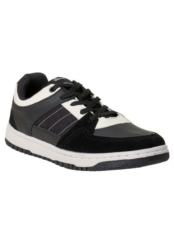 Tênis Masculino Preto em Sintético