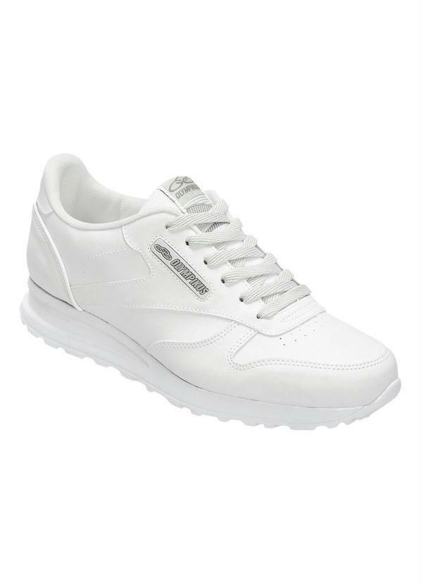 Vista 2 Tênis Olympikus Jogging 100 Branco OLYMPIKUS