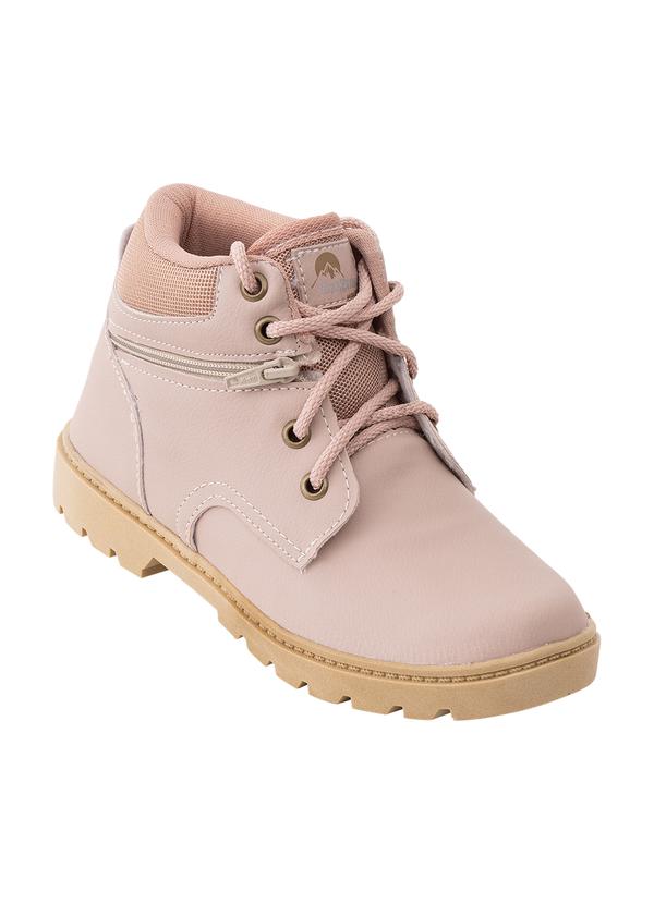 Bota Infantil Rosa Cano Médio
