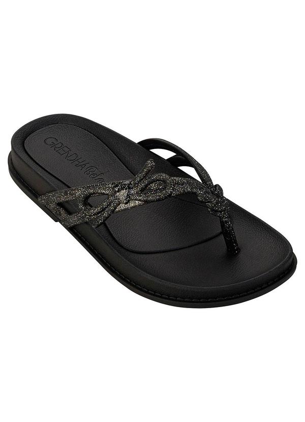 Vista 2 Chinelo Grendha Bela Abraçar Preto GRENDENE KIDS GRENDENE KIDS