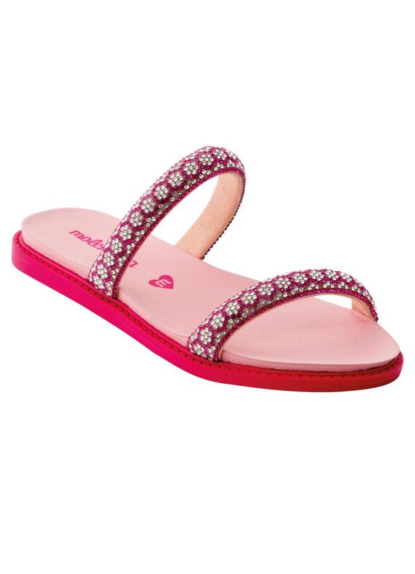 Chinelo Molekinha Pink em Sintético