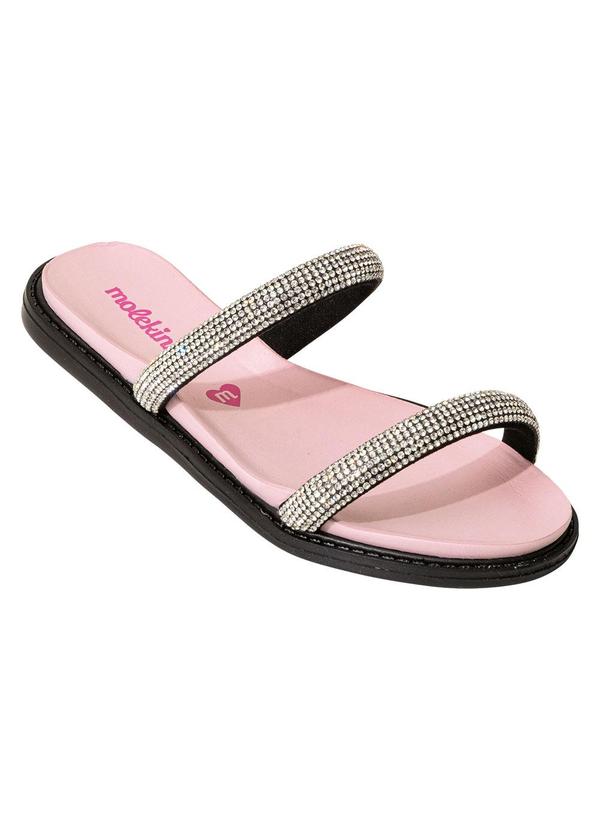 Vista 2 Chinelo Molekinha Preto em Sintético MOLEKINHA