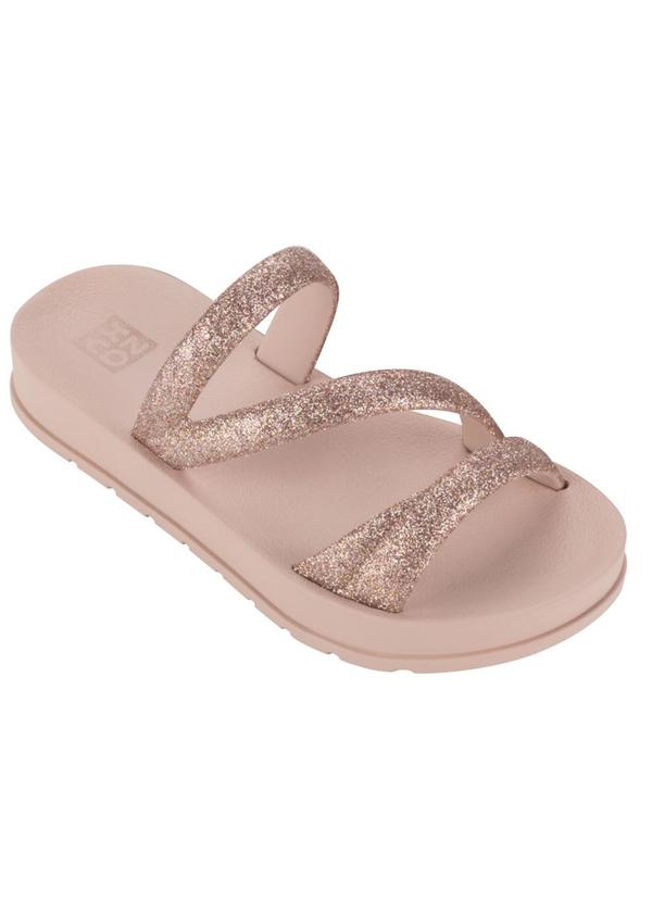 Chinelo Zaxy Glitter Nude