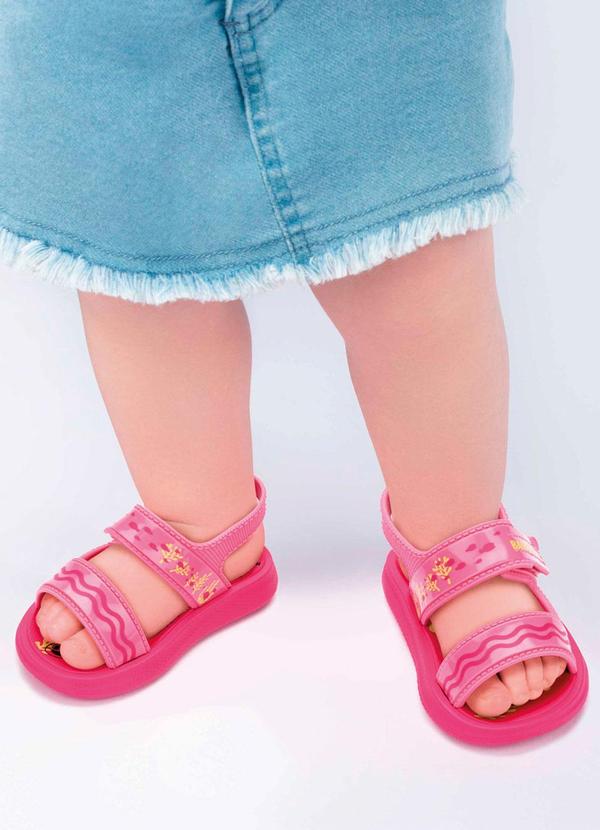 Sandália Baby Shark Summer Pink
