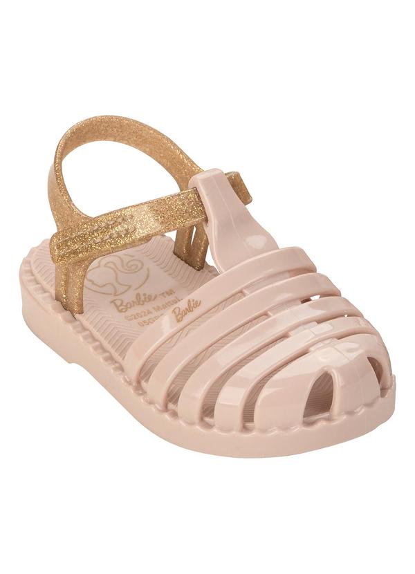 Vista 2 Sandalia Barbie Rosa Glitter GRENDENE KIDS GRENDENE KIDS