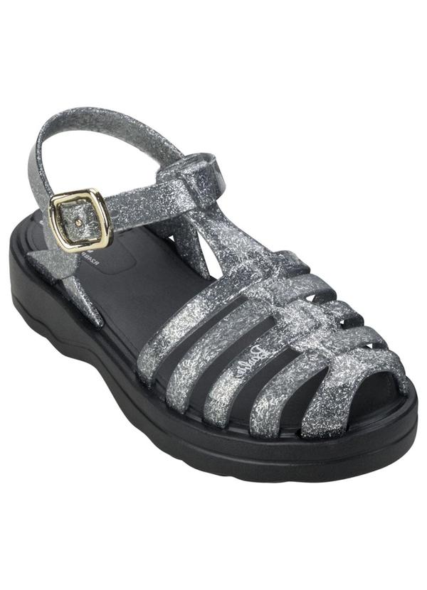 Vista 2 Sandália Barbie Trendy Preto GRENDENE KIDS GRENDENE KIDS