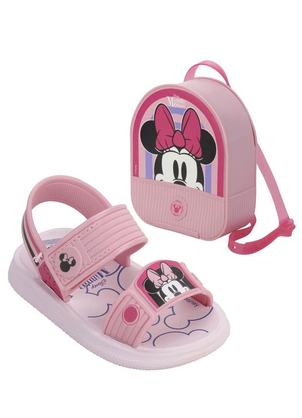 Sandália Disney Mochila Rosa