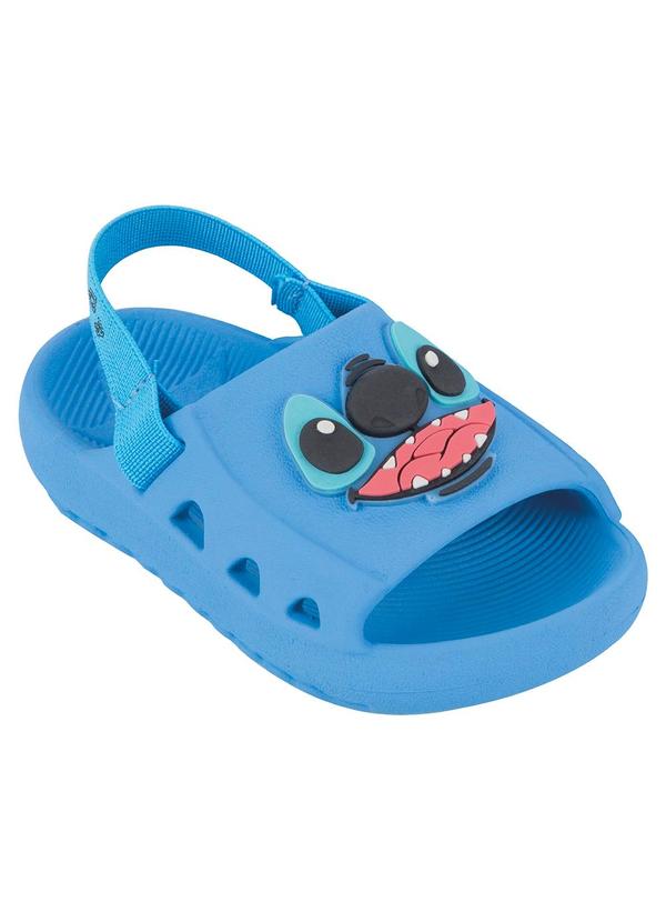 Sandália Disney Queridos Stitch Azul