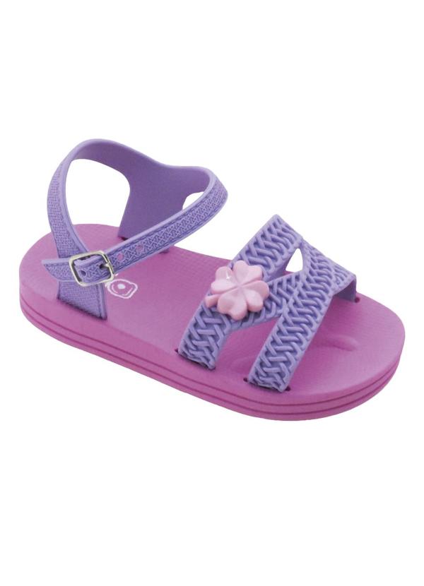 Sandália Infantil Lilás com Solado Flexível