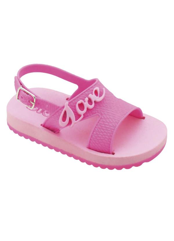 Sandália Infantil Pink com Fivela