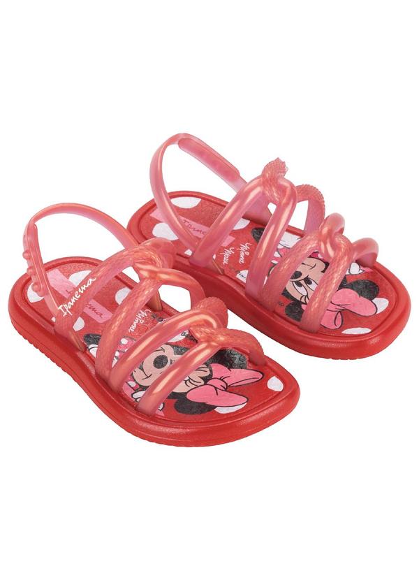 Vista 2 Sandália Ipanema Disney Meu Sol Vermelha GRENDENE KIDS GRENDENE KIDS