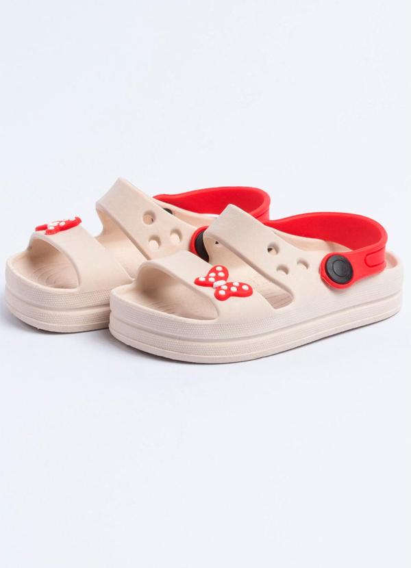 Sandália Laço Infantil Off-White