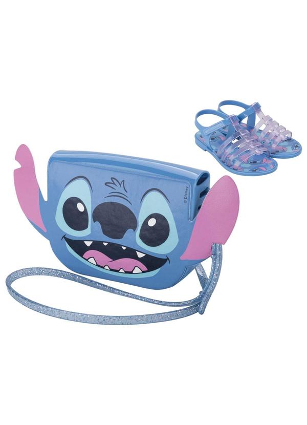 Sandália Stitch Clutch Bag Azul