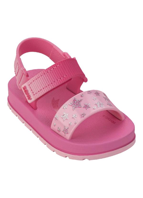 Vista 2 Sandália Zaxynina Moderninha Rosa GRENDENE KIDS GRENDENE KIDS