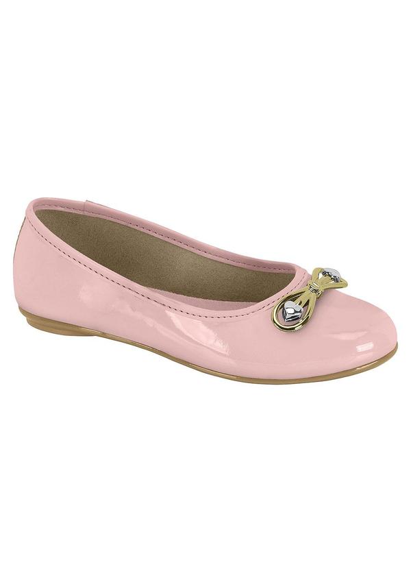 Sapatilha Molekinha Rosa em Verniz
