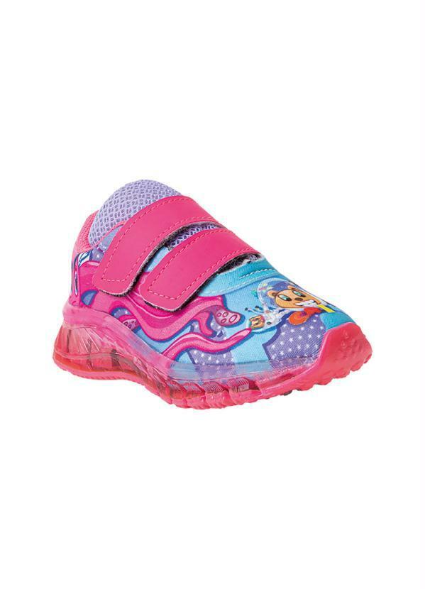 Vista 2 Tênis Infantil Azul com Luzinha Perfecta Perfecta