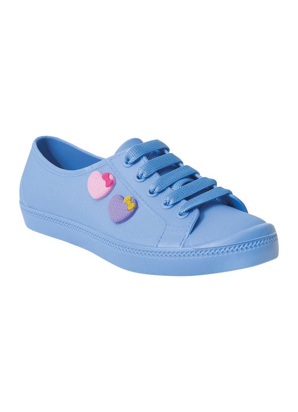 Vista 2 Tênis Infantil Azul em Pvc Perfecta Perfecta