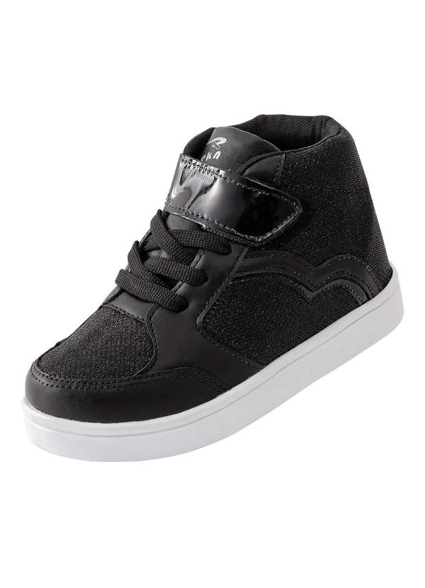 Vista 2 Tênis Infantil Menina Preto em Sintético Perfecta Perfecta