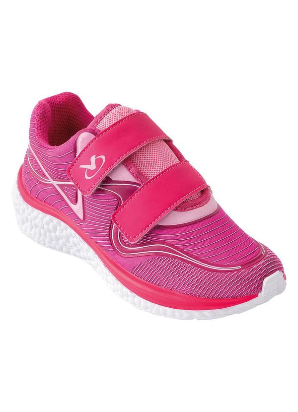 Tênis Infantil Menina Rosa em Sintético