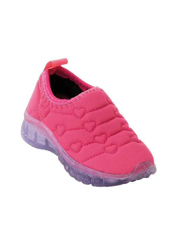 Vista 2 Tênis Infantil Pink com Luzinha Perfecta Perfecta