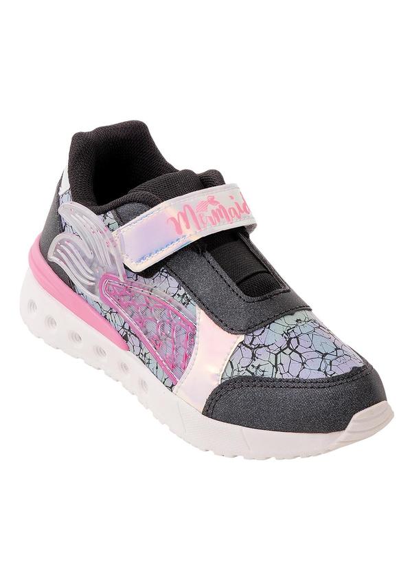 Vista 2 Tênis Infantil Preto com Velcro Perfecta Perfecta