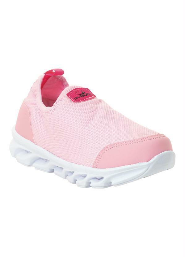 Tênis Infantil Rosa com Led