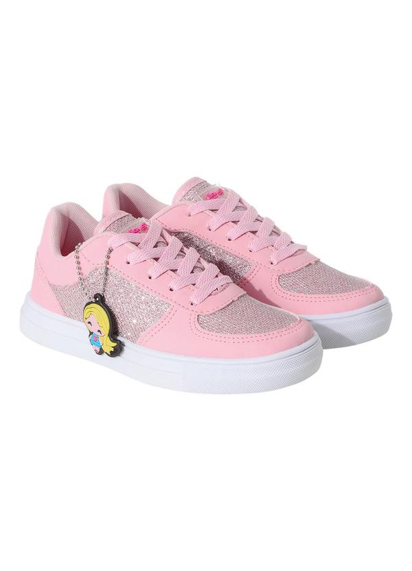 Tênis Infantil Rosa em Sintético
