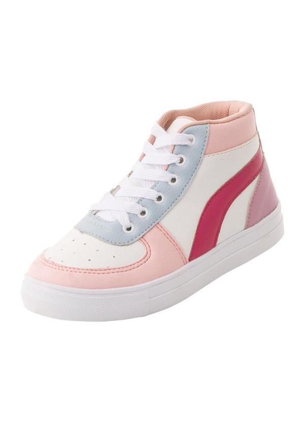 Tênis Infantil Rosa em Sintético