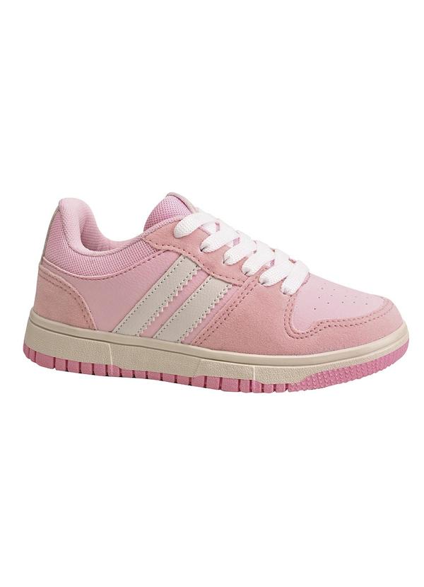 Tênis Infantil Rosa em Sintético
