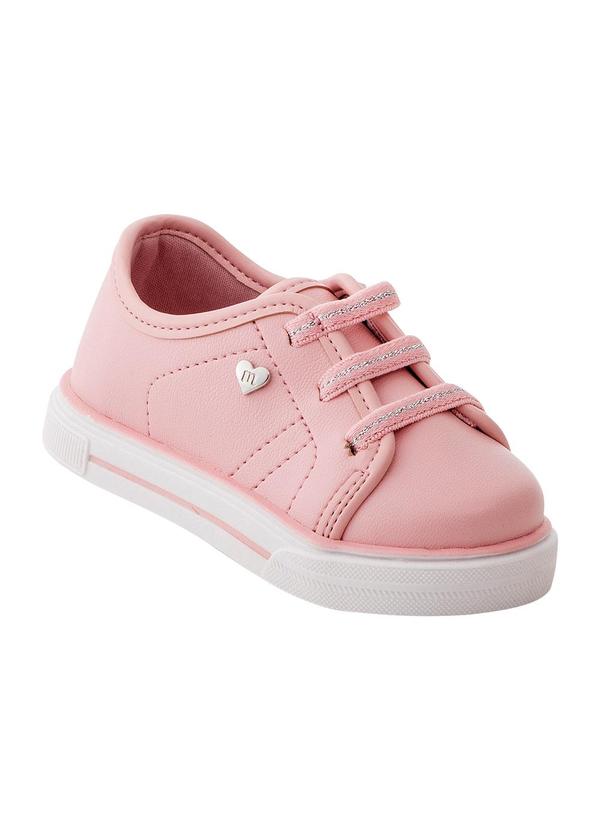 Tênis Molekinha Rosa em Sintético