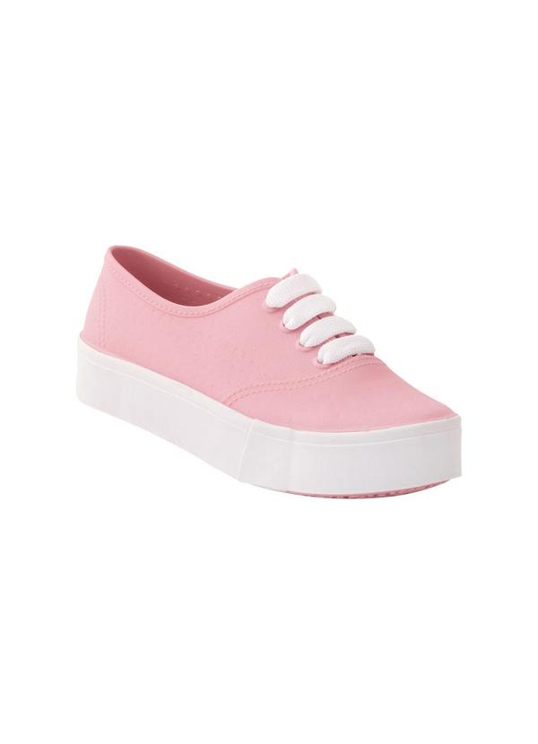 Tênis Rosa em Pvc