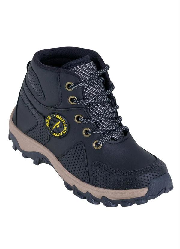 Bota Infantil Preta Cano Média