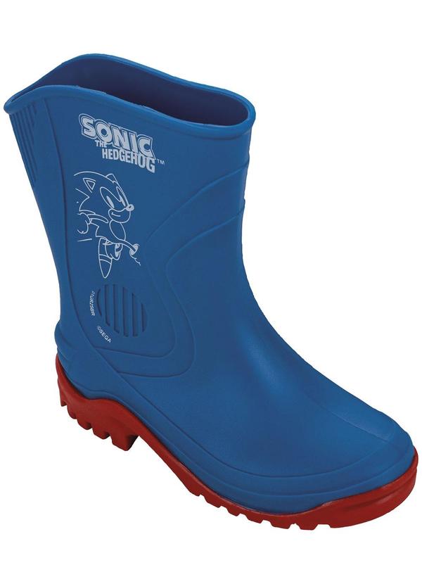 Galocha Sonic Faster Inf Azul