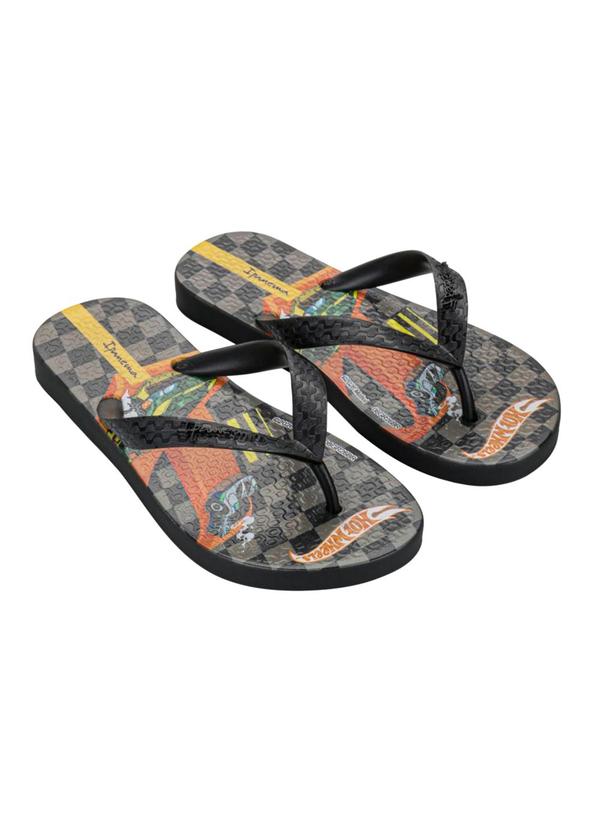 Chinelo Hot Wheels 20826 Preto