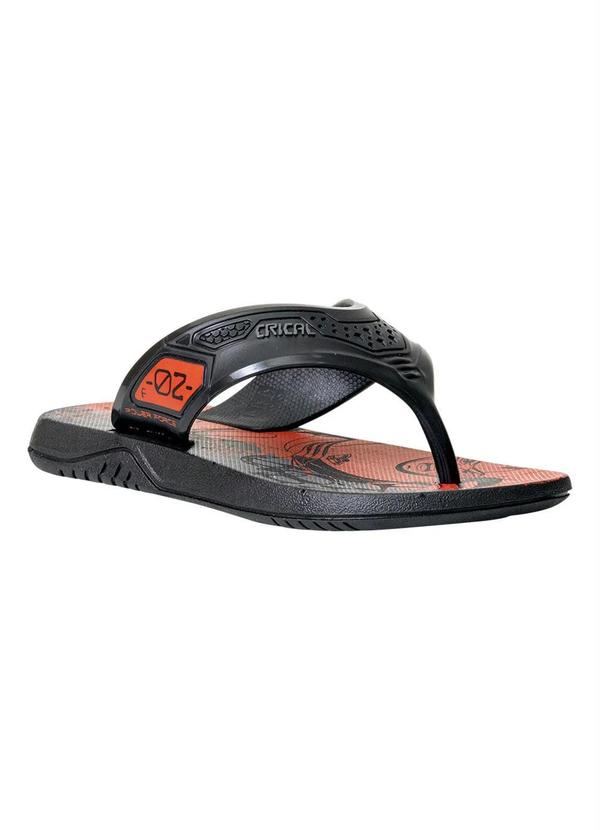 Vista 2 Chinelo Infantil Preto com Brinde Perfecta Perfecta