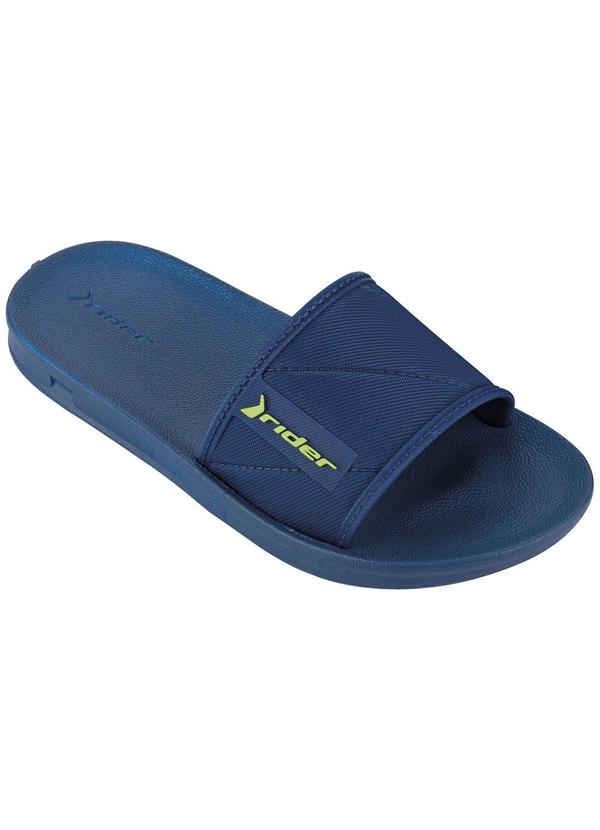 Vista 2 Chinelo Infantil Rider Street Slide Azul Rider