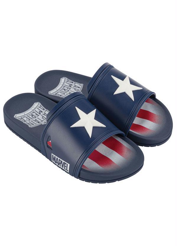 Chinelo Infantl Marvel Hero Squad Gaspea Azul